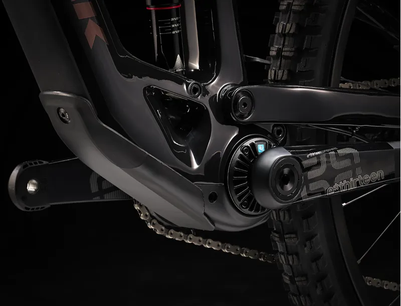 Fuel EXe 9.9 XTR Full Suspension Electric Mountain Bike 2024 in Smoke-9